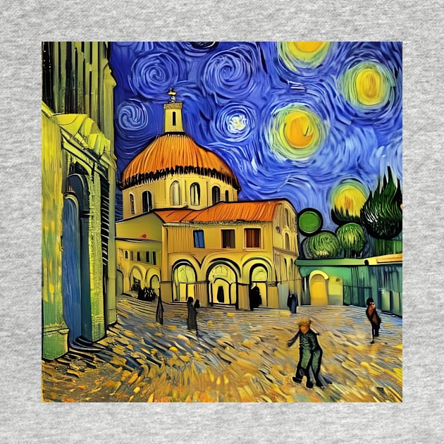 Somewhere in Venice - Van Gogh Style by Crestern